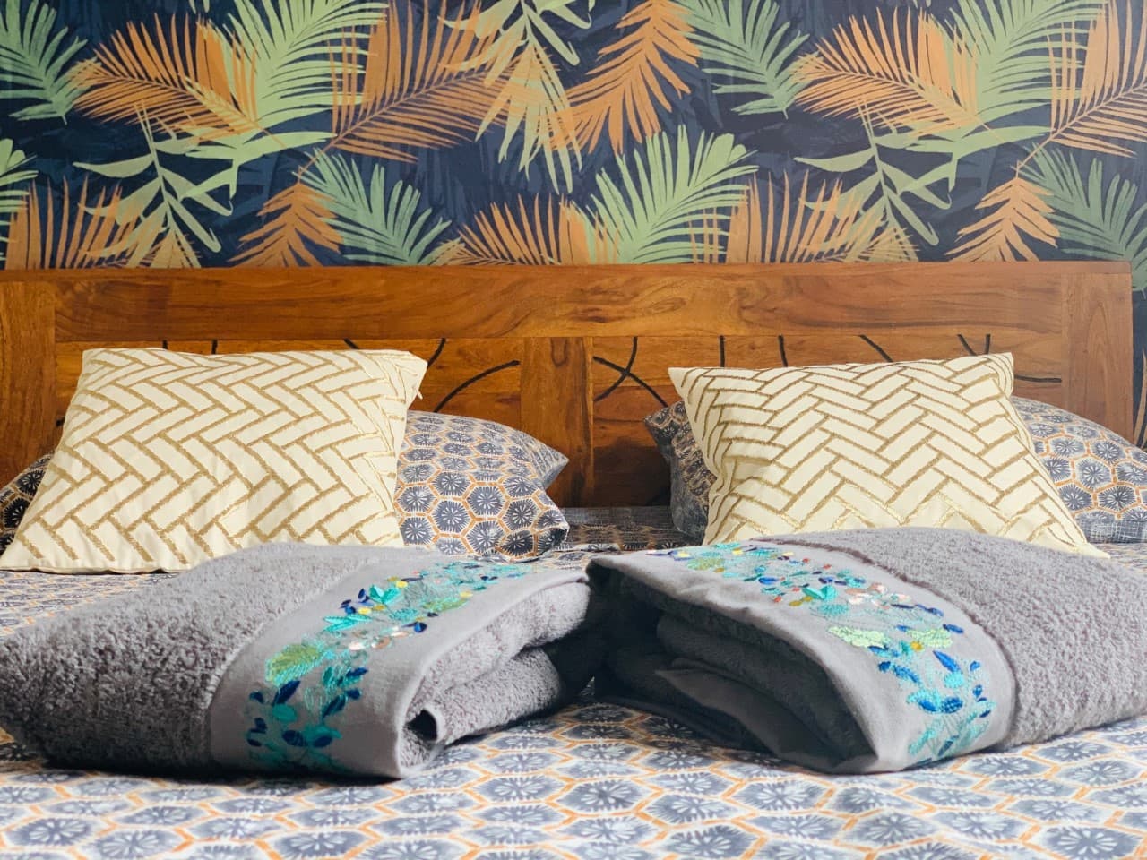 Villa Le Nid Tropical — papangue-chambre-lit